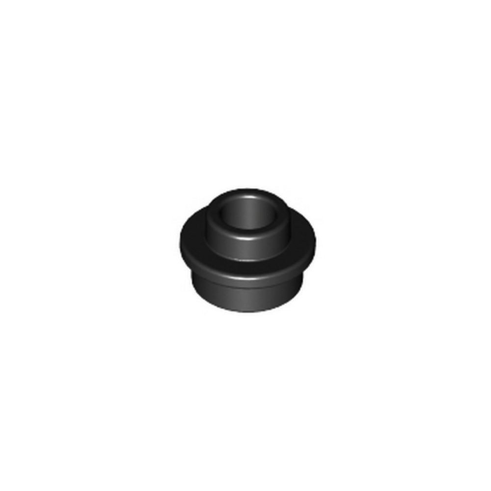 Plate Round 1x1 with Open Stud - Negro (6168646)  - 1