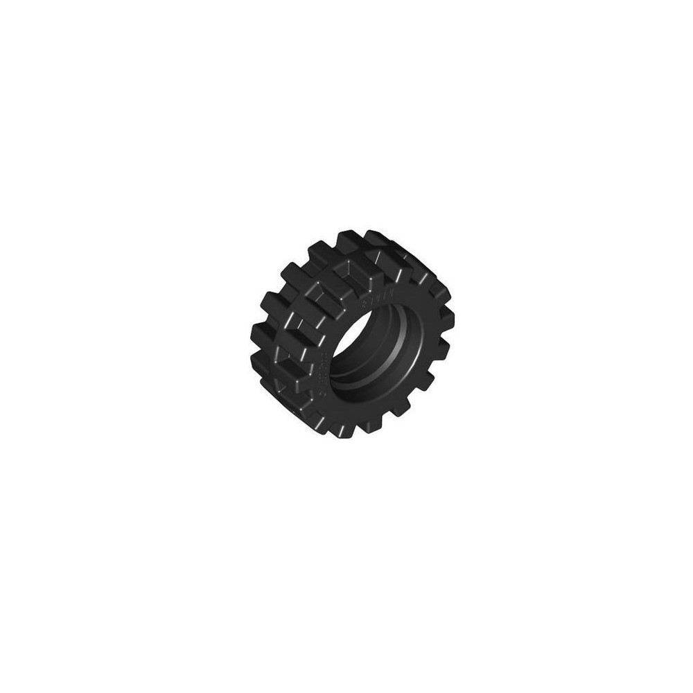 Tire 15mm D. x 6mm Offset Tread Smal - Negro (4578677)  - 1