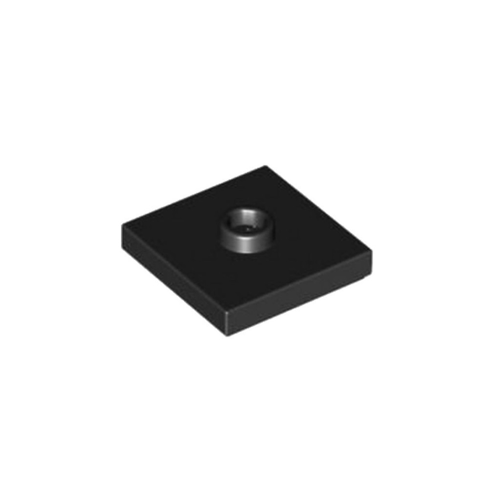 Plate Modified 2x2 with Groove and 1 Stud in Center - Negro (4565323)  - 1