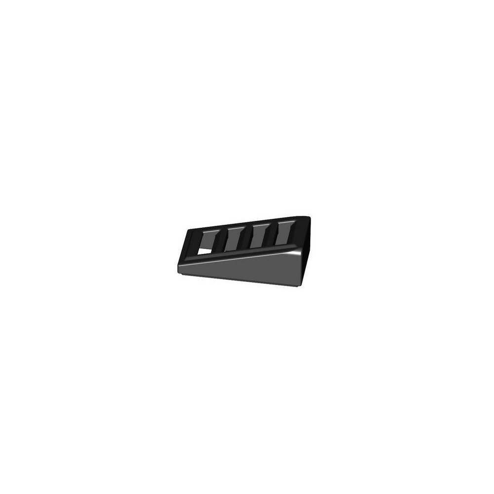 Slope 18 2x1x2/3 with 4 Slots - Negro (4541191)  - 1
