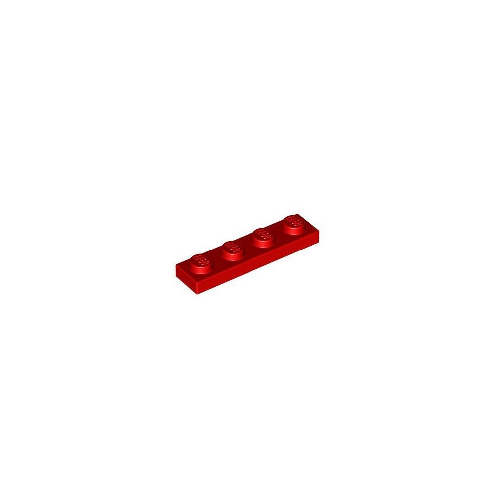 Plate 1x4 - Rojo (371021)  - 1