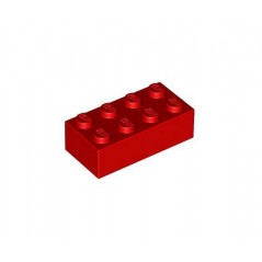 LEGO 300121 BRIQUE 2X4 - ROUGE