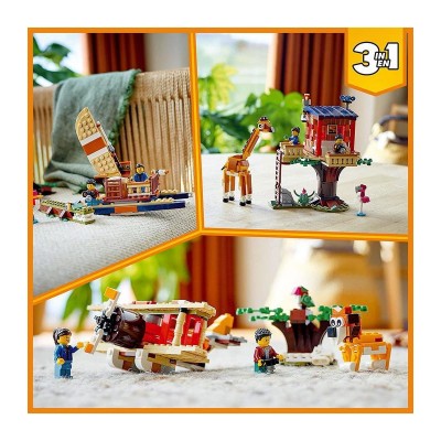 SAFARI WILDLIFE TREE HOUSE - LEGO 31116  - 6