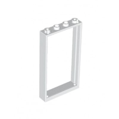 Door Frame 1x4x6 with Two Holes on Top and Bottom - Blanco (6262945)  - 1