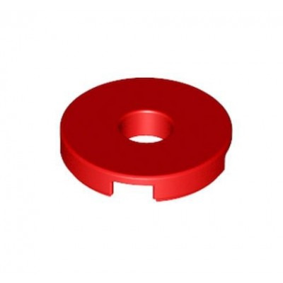 Tile Round 2x2 with Hole - Rojo (6102138)  - 1