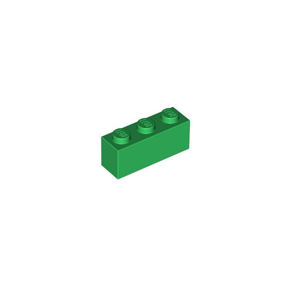 Brick 1x3 - Verde (4109679)  - 1