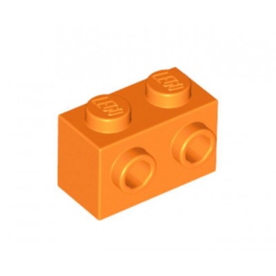 Brick Modified 1x2 with Studs on 1 Side - NARANJA (6223454)  - 1