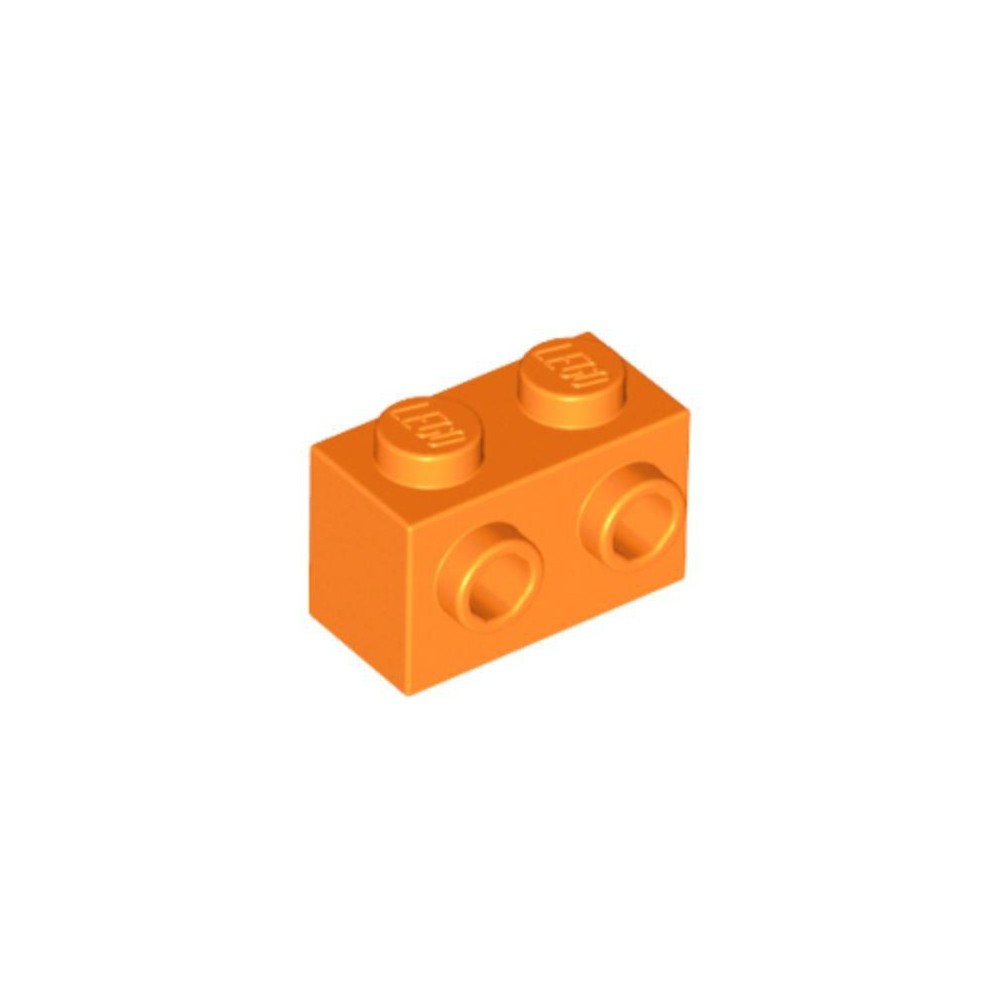 Brick Modified 1x2 with Studs on 1 Side - NARANJA (6223454)  - 1