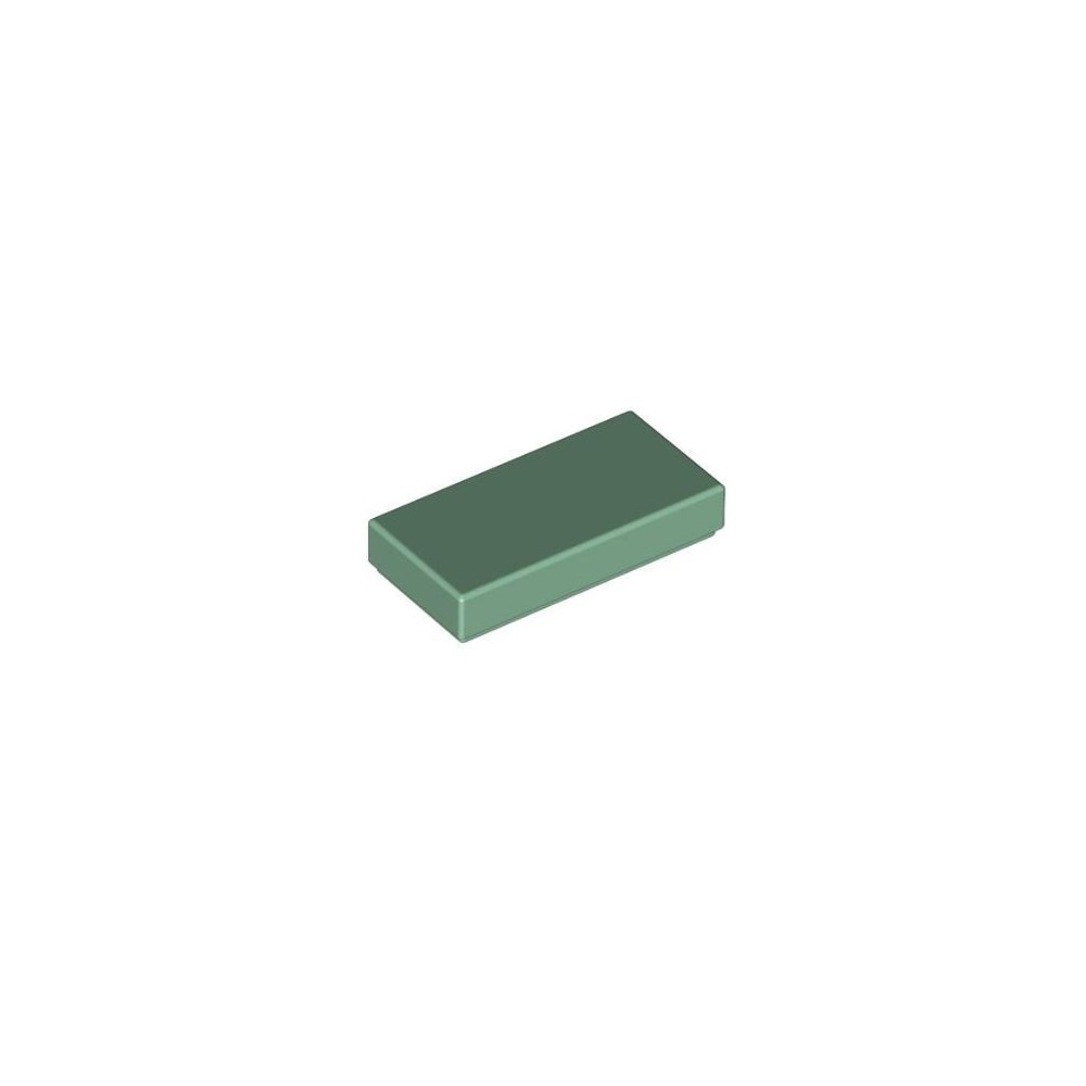 TILE 1X2 WITH GROOVE - SAND GREEN (4616578)  - 1
