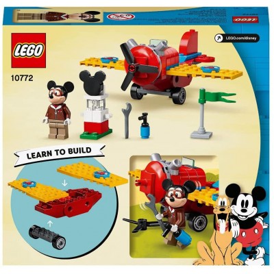 mickey mouse's propeller plane