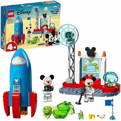 COHETE ESPACIAL DE MICKEY MOUSE Y MINNIE MOUSE - LEGO 10774  - 1