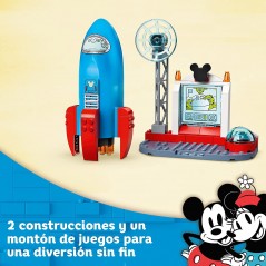 COHETE ESPACIAL DE MICKEY MOUSE Y MINNIE MOUSE - LEGO 10774  - 4