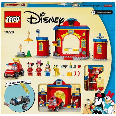 MICKEY & FRIENDS FIRE TRUCK & STATION - LEGO 10776  - 6
