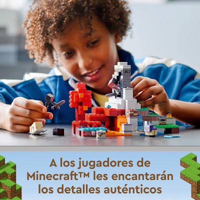 EL PORTAL EN RUINAS - LEGO MINECRAFT 21172  - 2