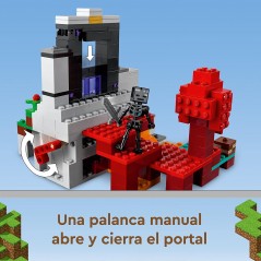 EL PORTAL EN RUINAS - LEGO MINECRAFT 21172  - 4