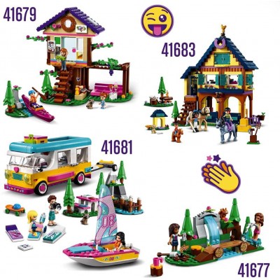 BOSQUE : CASCADA - LEGO 41677  - 5