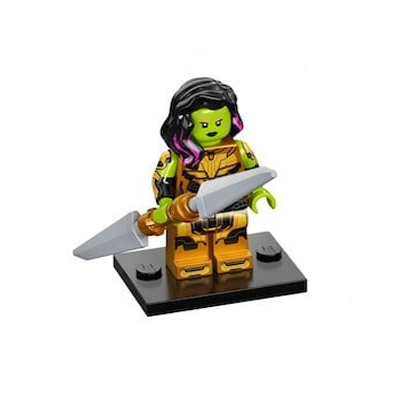 GAMORA CON LA ESPADA DE THANOS - MINIFIGURA LEGO MARVEL STUDIOS (colms-12)  - 1