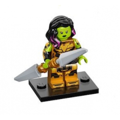 GAMORA WITH BLADE OF THANOS - LEGO MARVEL STUDIOS MINIFIGURE (colms-12)  - 1