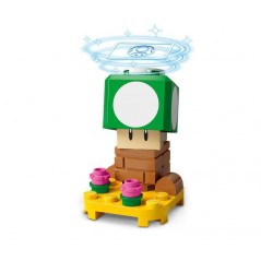 +1 UP MUSHROOM - LEGO SUPER MARIO SERIE 3 MINIFIGURE (char03-1)  - 1