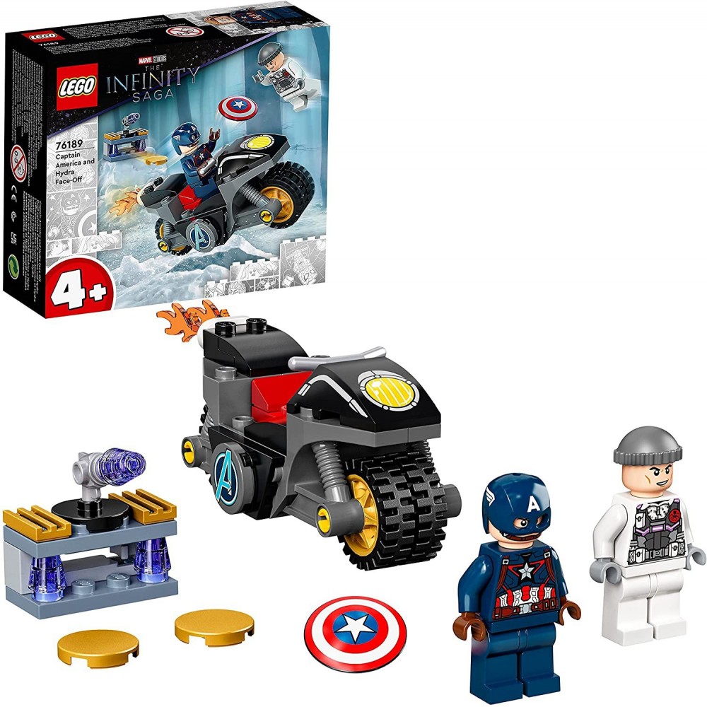 CAPTAIN AMERICA AND HYDRA FACE-OFF - LEGO 76189  - 1