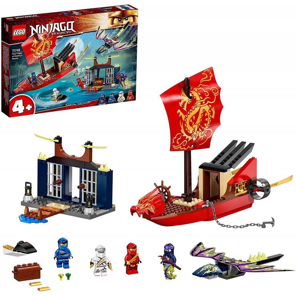 Vuelo Final Del Barco De Asalto Ninja Lego Ninjago Brickm