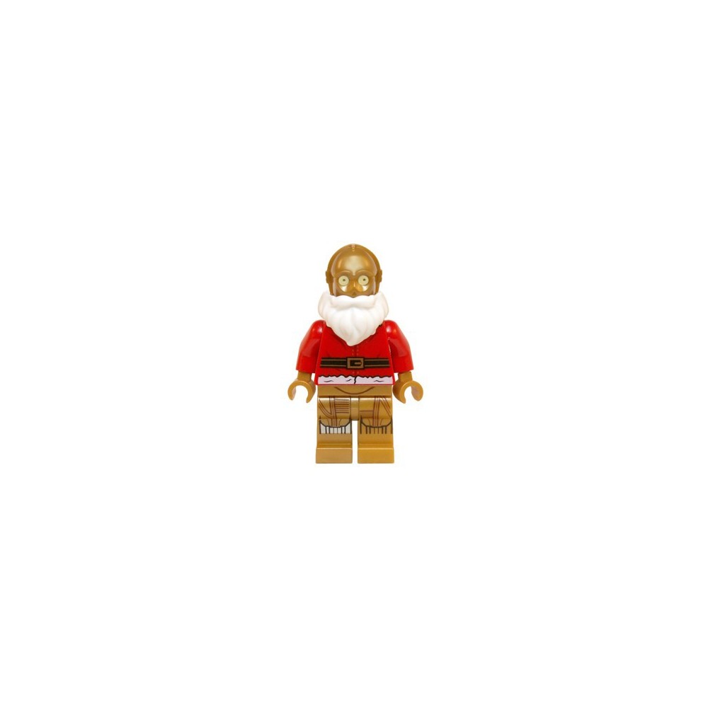 SANTA C-3PO - MINIFIGURA LEGO STAR WARS (sw0680)  - 1