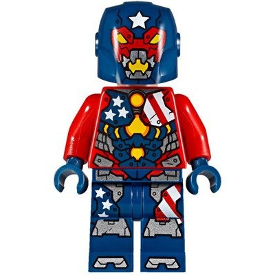 JUSTIN HAMMER - MINIFIGURA LEGO MARVEL SUPER HEROES (sh367)  - 1