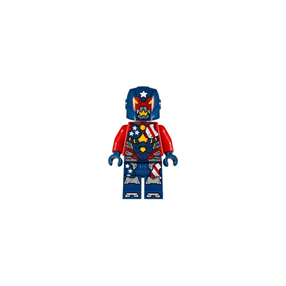 JUSTIN HAMMER - MINIFIGURA LEGO MARVEL SUPER HEROES (sh367)  - 1