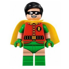 ROBIN - MINIFIGURA LEGO DC SUPER HEROES (sh234)  - 1