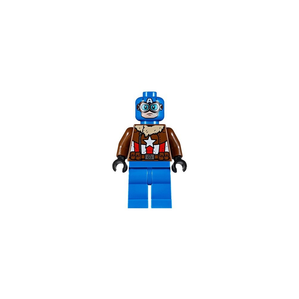 CAPITAN AMERICA - MINIFIGURA LEGO MARVEL SUPER HEROES (sh374)  - 1