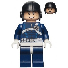 AGENTE DE SHIELD - MINIFIGURA LEGO MARVEL SUPER HEROES (sh188)  - 1