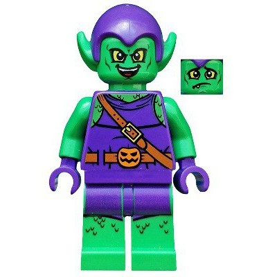 green goblin lego minifigure