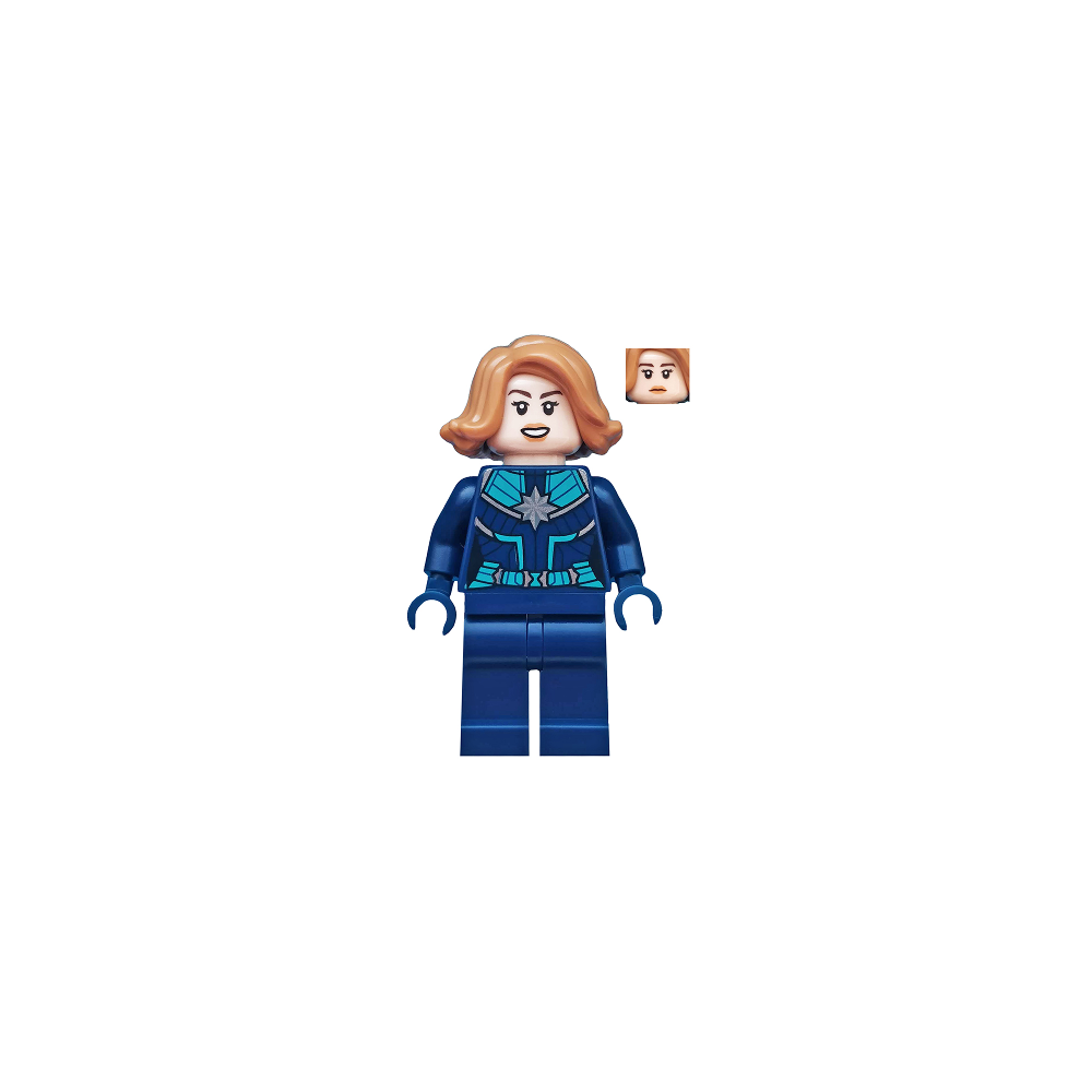 CAPTAIN MARVEL ´VERS´ - LEGO SUPER HEROES MINIFIGURE (sh605)