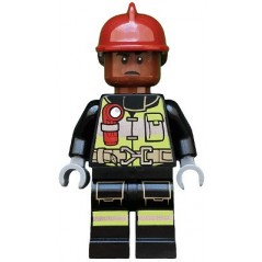 BOMBERO - MINIFIGURA LEGO MARVEL SUPER HEROES (sh579)  - 1