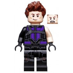 HAWKEYE - MINIFIGURA LEGO MARVEL SUPER HEROES (sh302)  - 1