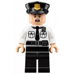 GUARDA SEGURIDAD  - MINIFIGURA LEGO DC SUPER HEROES (sh331)  - 1