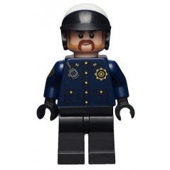 LEGO HEROES MINIFIGURA - GCDP OFFICER 2  - 1