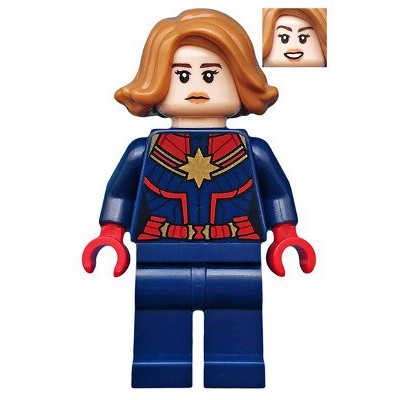 CAPTAIN MARVEL - MINIFIGURA LEGO MARVEL SUPER HEROES (sh555)  - 1