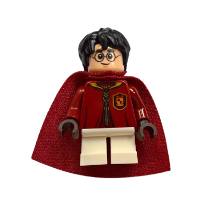 HARRY POTTER WITH QUIDDITCH UNIFORM - MINIFIGURE LEGO HARRY POTTER (hp138)  - 1