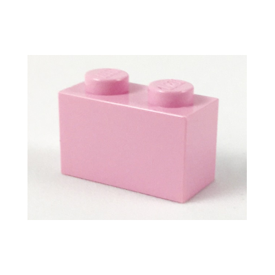 LEGO PIEZA BRICK 1X2 - PINK X10  - 1