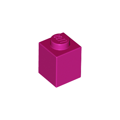 LEGO PIEZA BRICK 1X1 - MAGENTA X10  - 1