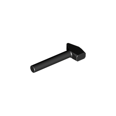 LEGO PIEZA ACCESORIO - MARTILLO BLACK  - 1