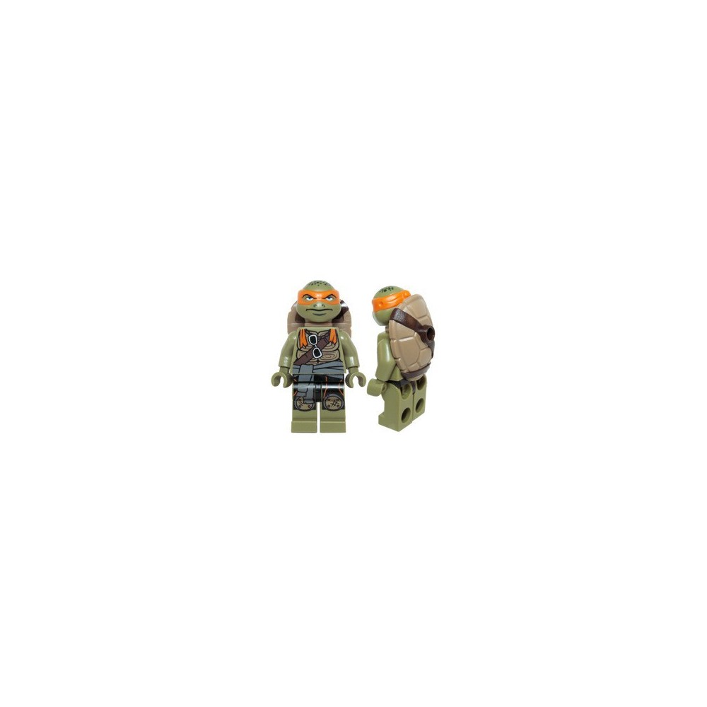 MICHELANGELO, FROWN (MOVIE VERSION) - LEGO TMNT (tnt040)  - 1