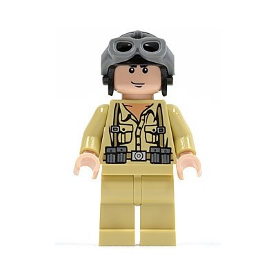 GERMAN SOLDIER 1 - LEGO INDIANA JONES MINIFIGURE (iaj003)  - 1