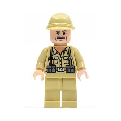 GERMAN SOLDIER 4 - LEGO  INDIANA JONES MINIFIGURE (iaj004)  - 1