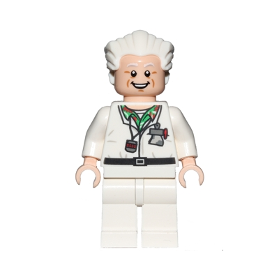 DOC BROWN - LEGO MINIFIGURE IDEAS (idea002)  - 1