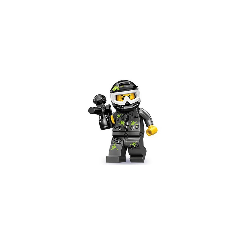 PAINTBALL PLAYER - LEGO MINIFIGURES SERIES 10 (col10-9)  - 1