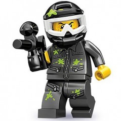 PAINTBALL PLAYER - LEGO MINIFIGURES SERIES 10 (col10-9)  - 1