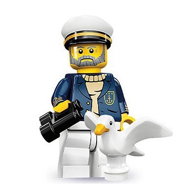 SEA CAPTAIN - LEGO MINIFIGURES SERIES 10 (col10-10)  - 1