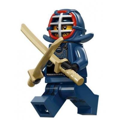 KENDO FIGHTER - LEGO MINIFIGURES SERIES 15 (col15-12)  - 1
